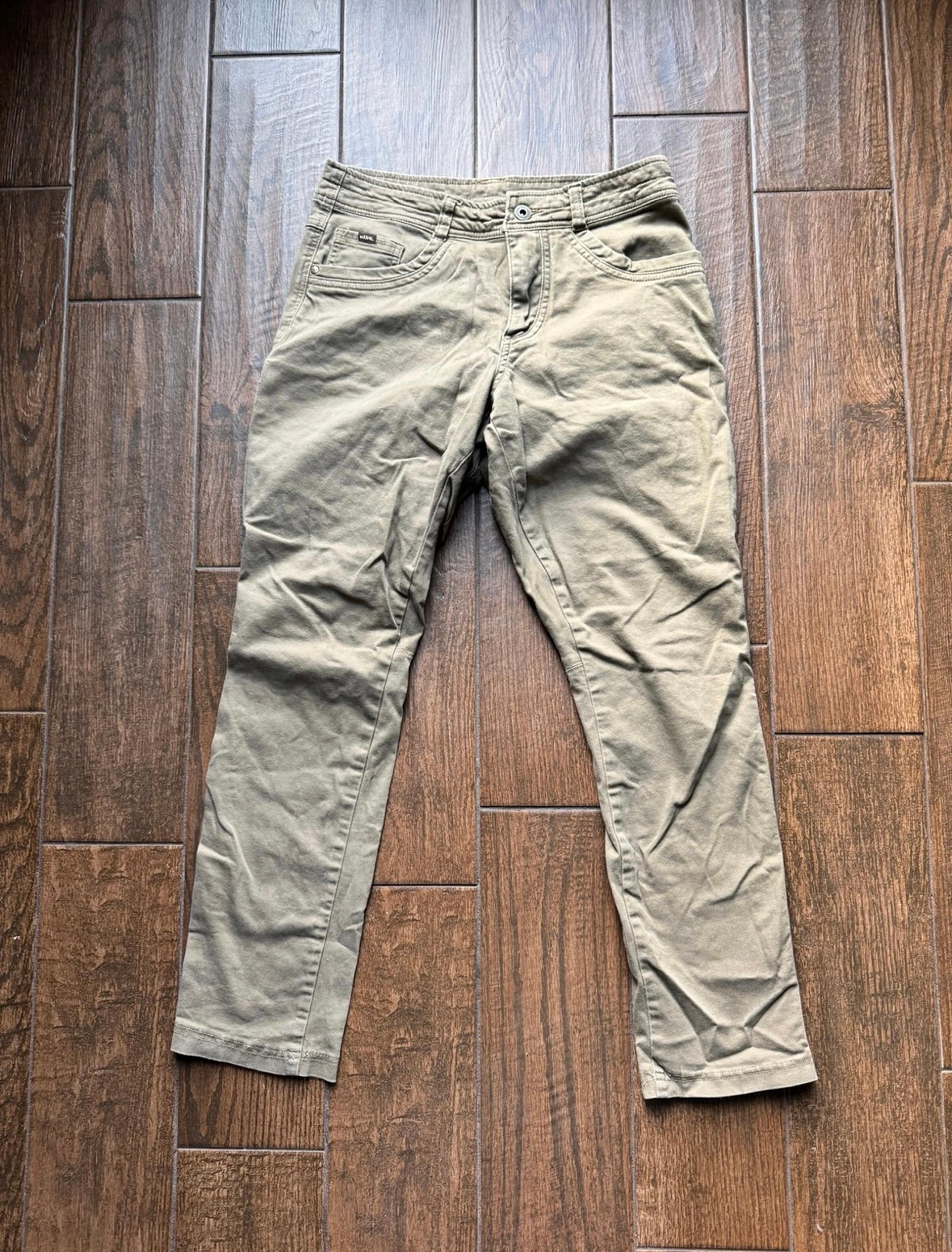 Kuhl Revolt Sweat Pants  Comfort Stretch Outdoor Khaki Mens Size 32x32