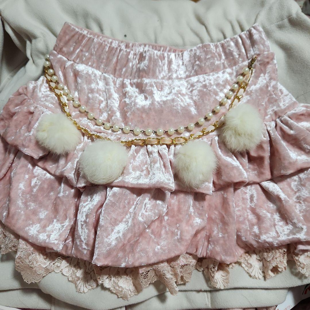 Turala LIZ LISA Velvet Skirt