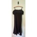 Shoshanna Midnight 10 Black Off-Shoulder Gown Dress Black 53” Length 17.5” PTP