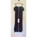 Shoshanna Midnight 10 Black Off-Shoulder Gown Dress Black 53” Length 17.5” PTP