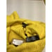 Rag & Bone Sunny Knit Bike Shorts Yellow for Women Size Small NWT