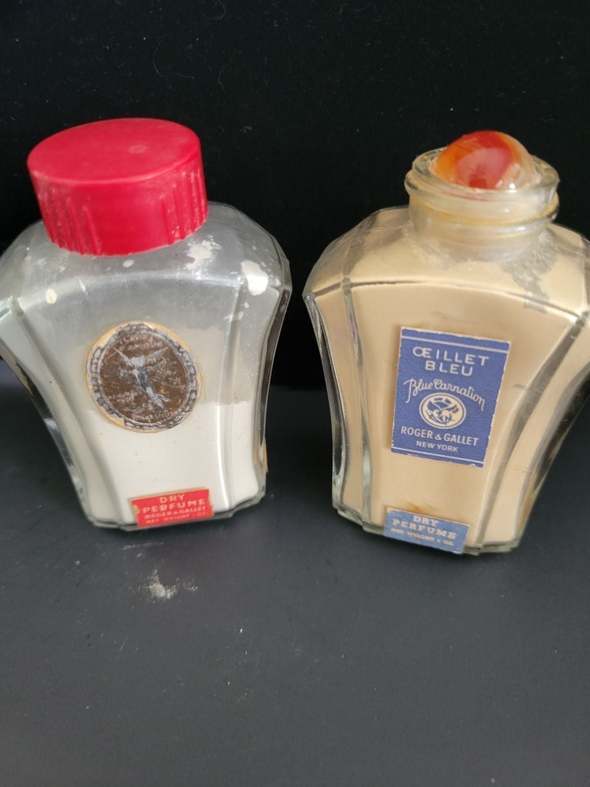RARE vintage Powder fragrances 1930 bottles