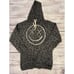 Salty Savage Unisex OG Smile Hoodie black leopard size small excellent conditi
