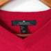 Daniel Bishop Red Merino Wool Sweater Size Large