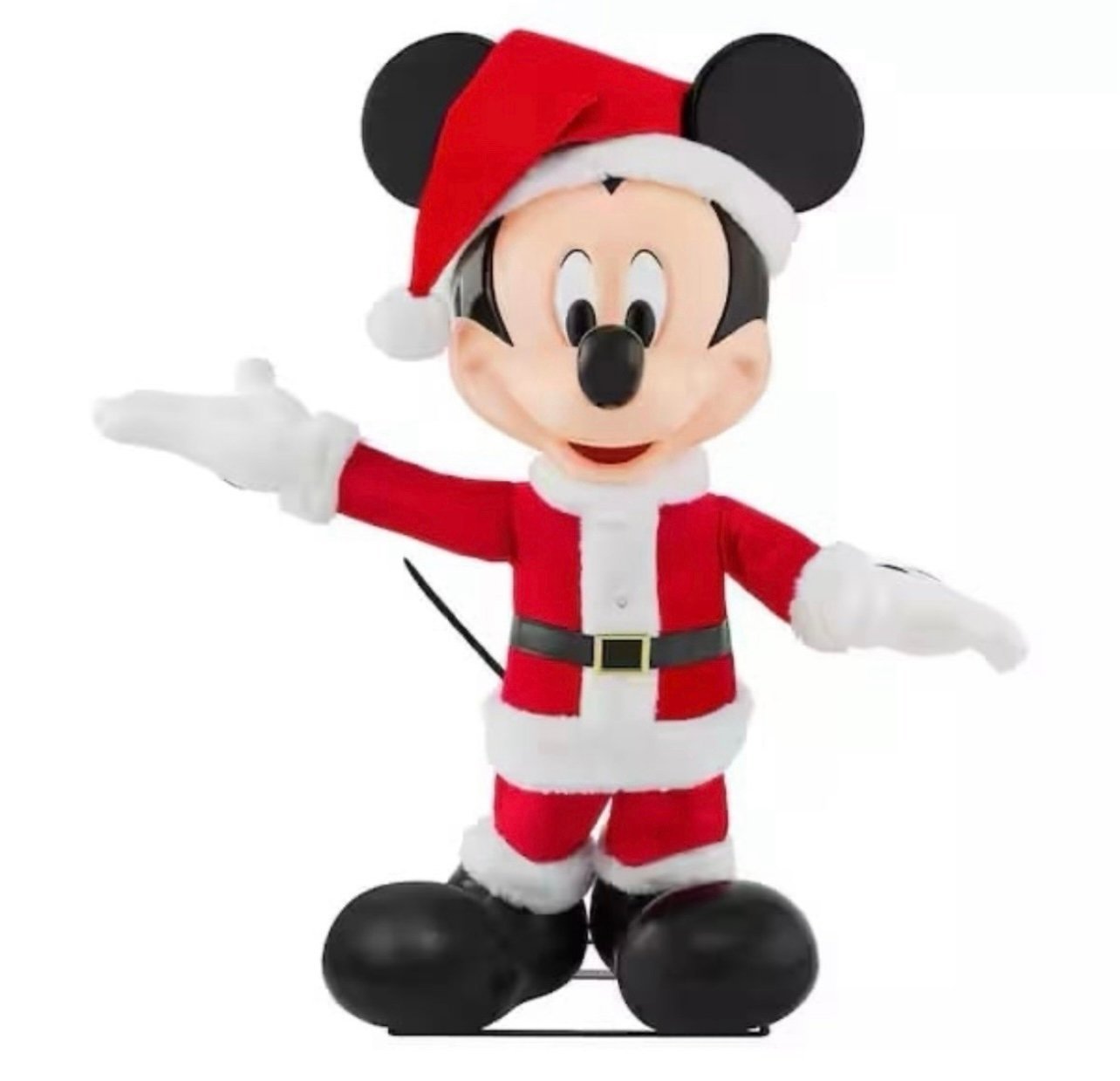 Disney 4 ft. Animated Holiday Mickey Mouse Home Depot - Christmas Animatronic