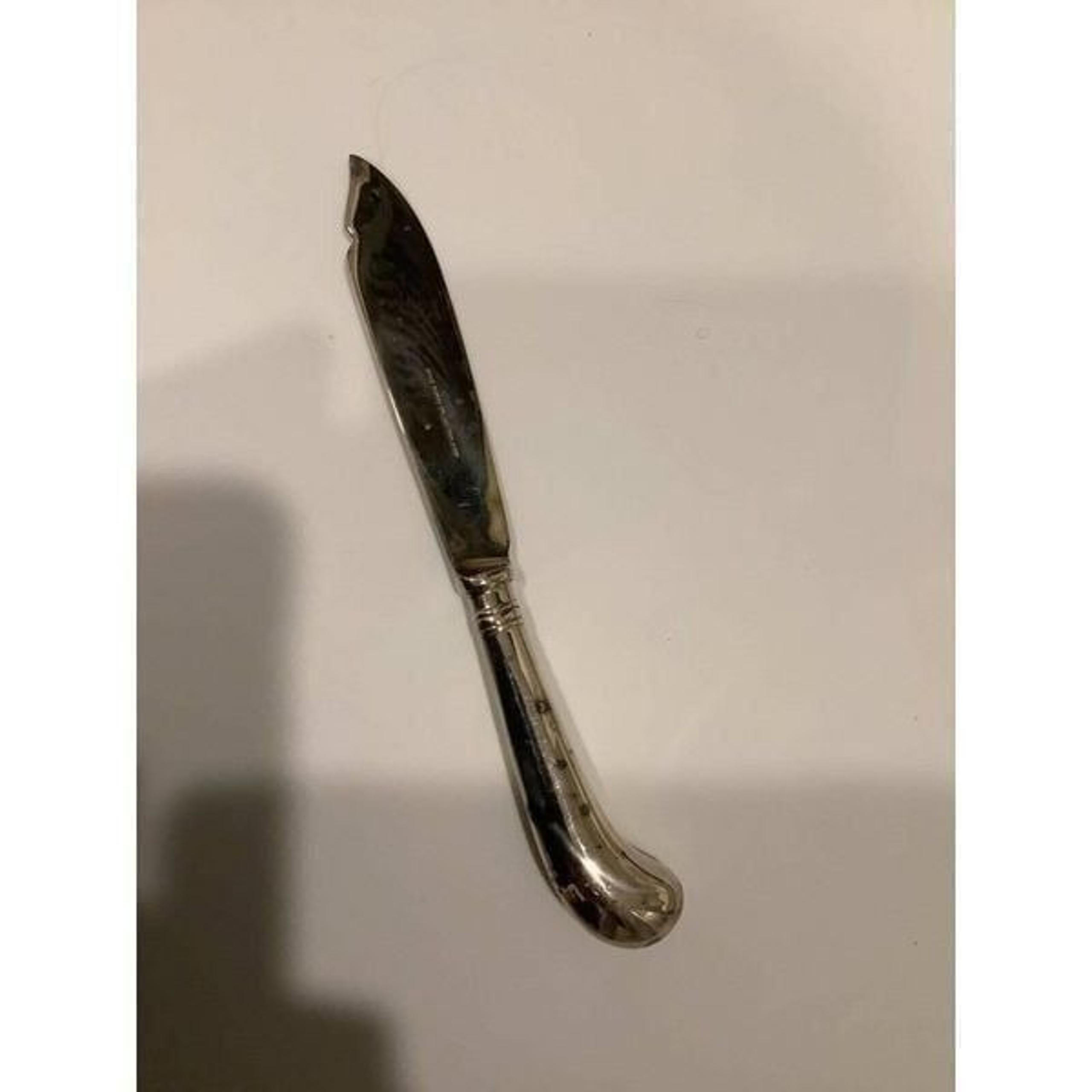 Vintage Cooper Ludlam Silver Sheffield England Butter Knife