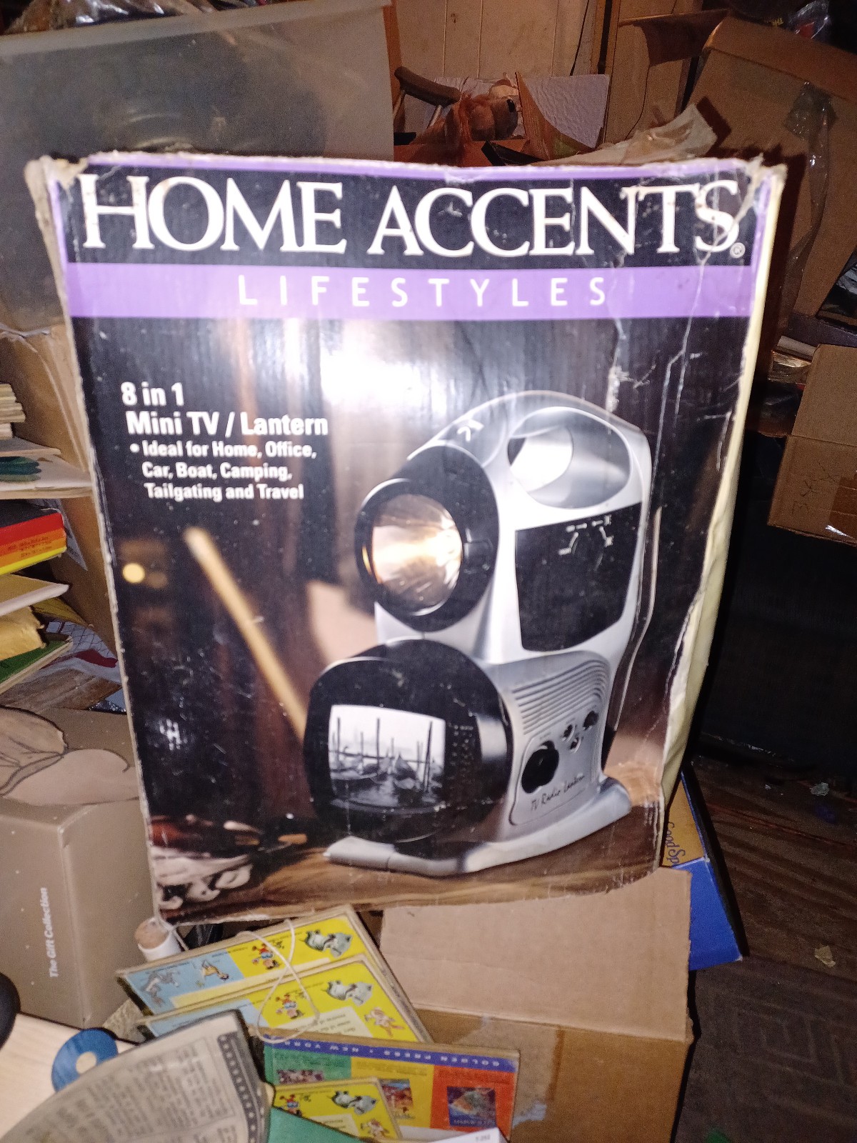 Home accents 8 in 1 mini tv/lantern