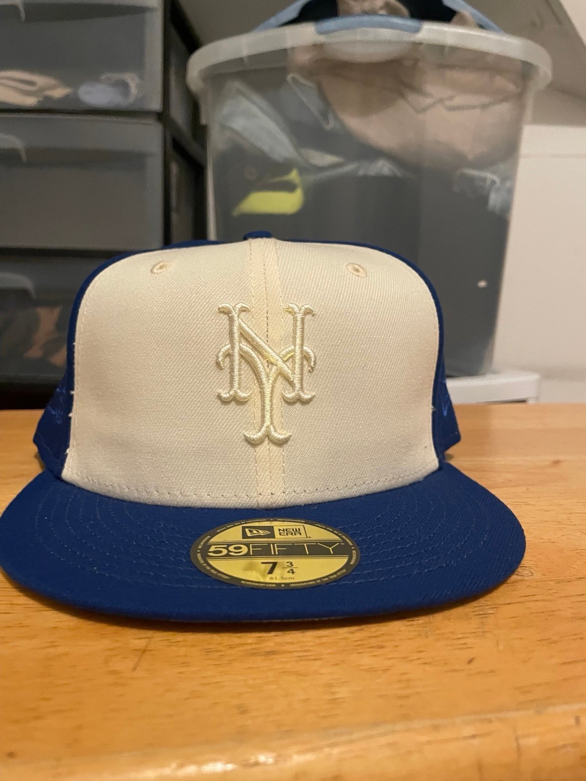 Mets fitted hat Lids exclusive (nwt - 7 3/4)