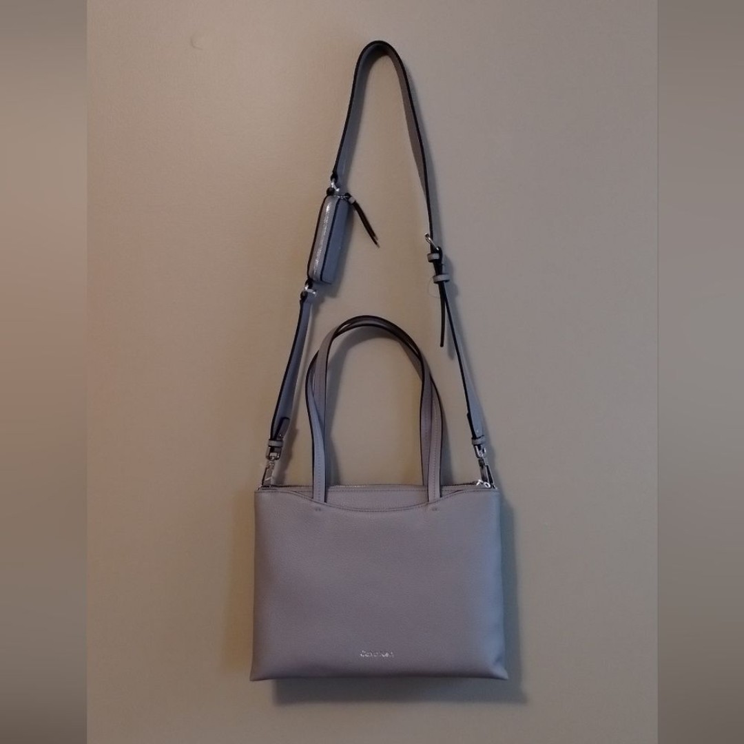 CALVIN KLEIN, Chrome Classic Tote - NWTs