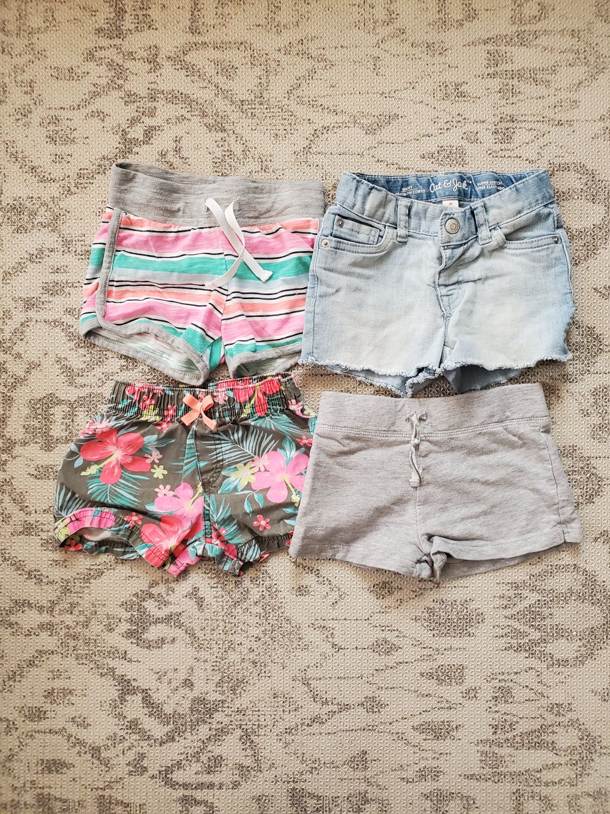 Toddler Girl shorts bundle 3T