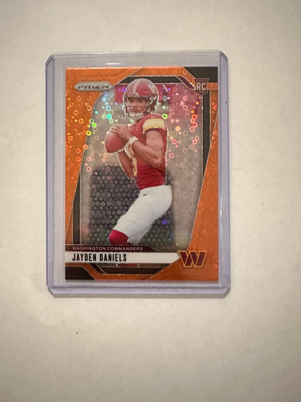 Jayden Daniels orange disco prizm