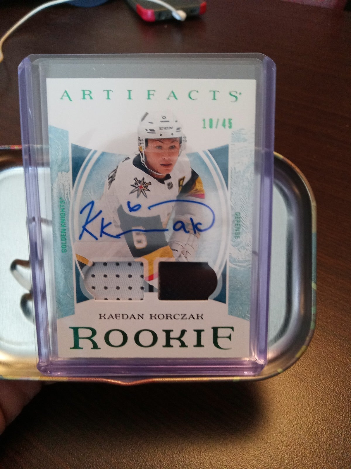 Kaedan Korczak Rpa hockey card