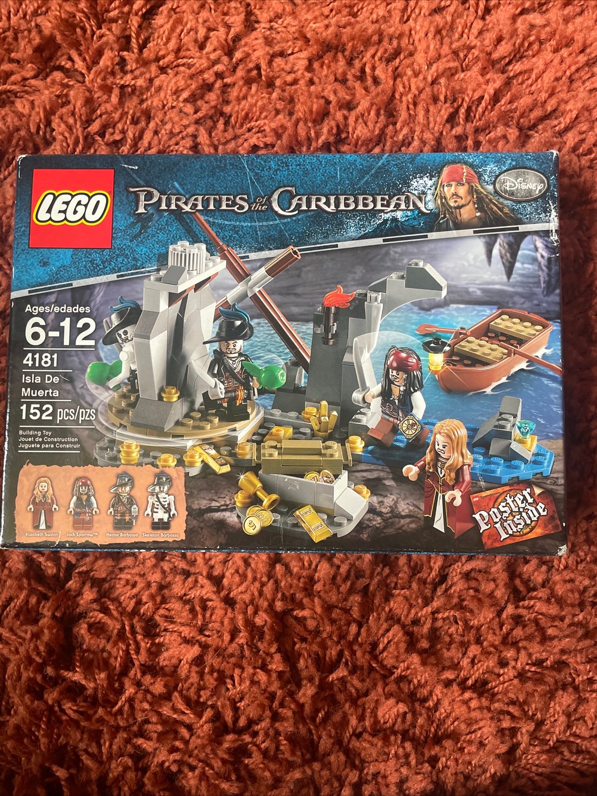 Pirates of the Caribbean Isle de mureta lego set NEW unopened