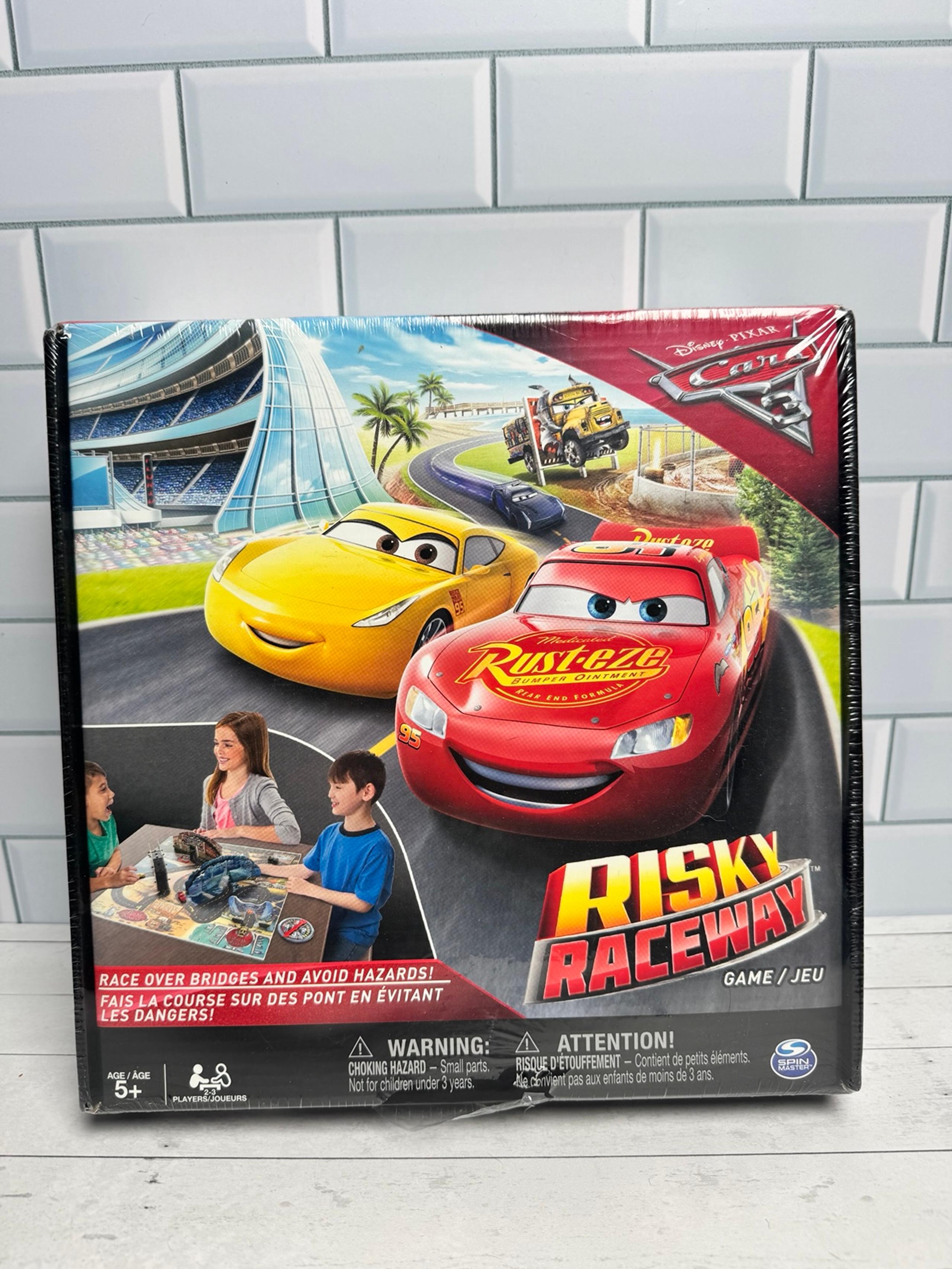 Spin Master Disney Pixar Cars 3 - Risky Raceway - Board Game - New Sealed