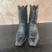 Size 8.5 men’s cowboy western vaquero boots exotic