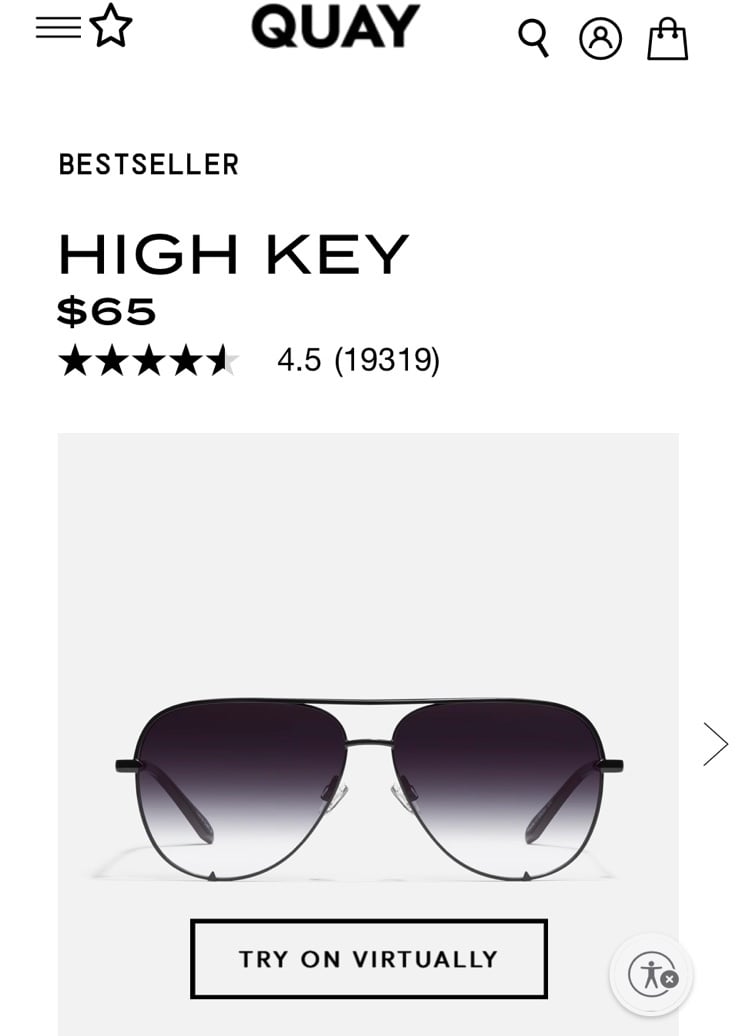 Quay high key Sunglasses
