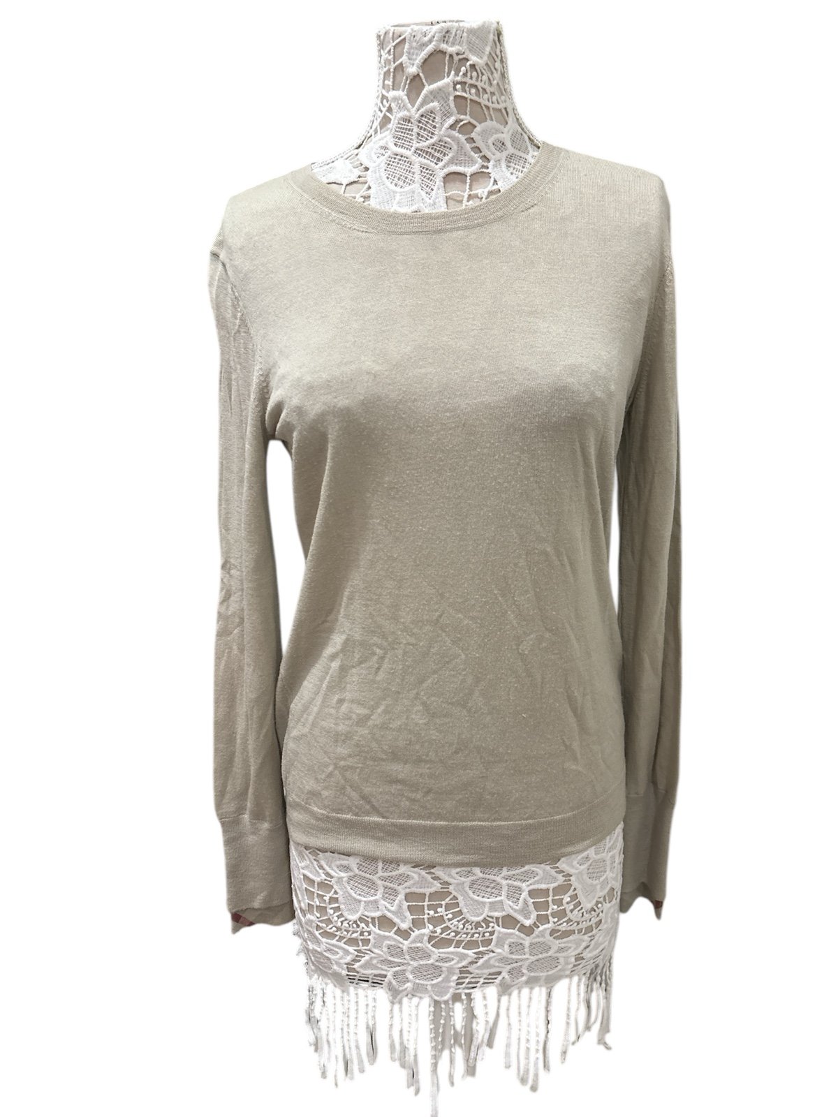 Authentic Burberry Wool Long sleeve Top sz L