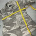Abercrombie And Fitch Camo Jacket Womens Small Utility Gorpcore Skater Military