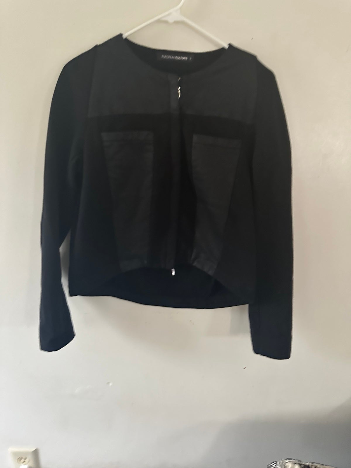 EUROPEANCULTURE made in Italy jacket/ zip sweatshirt cotton blend size small