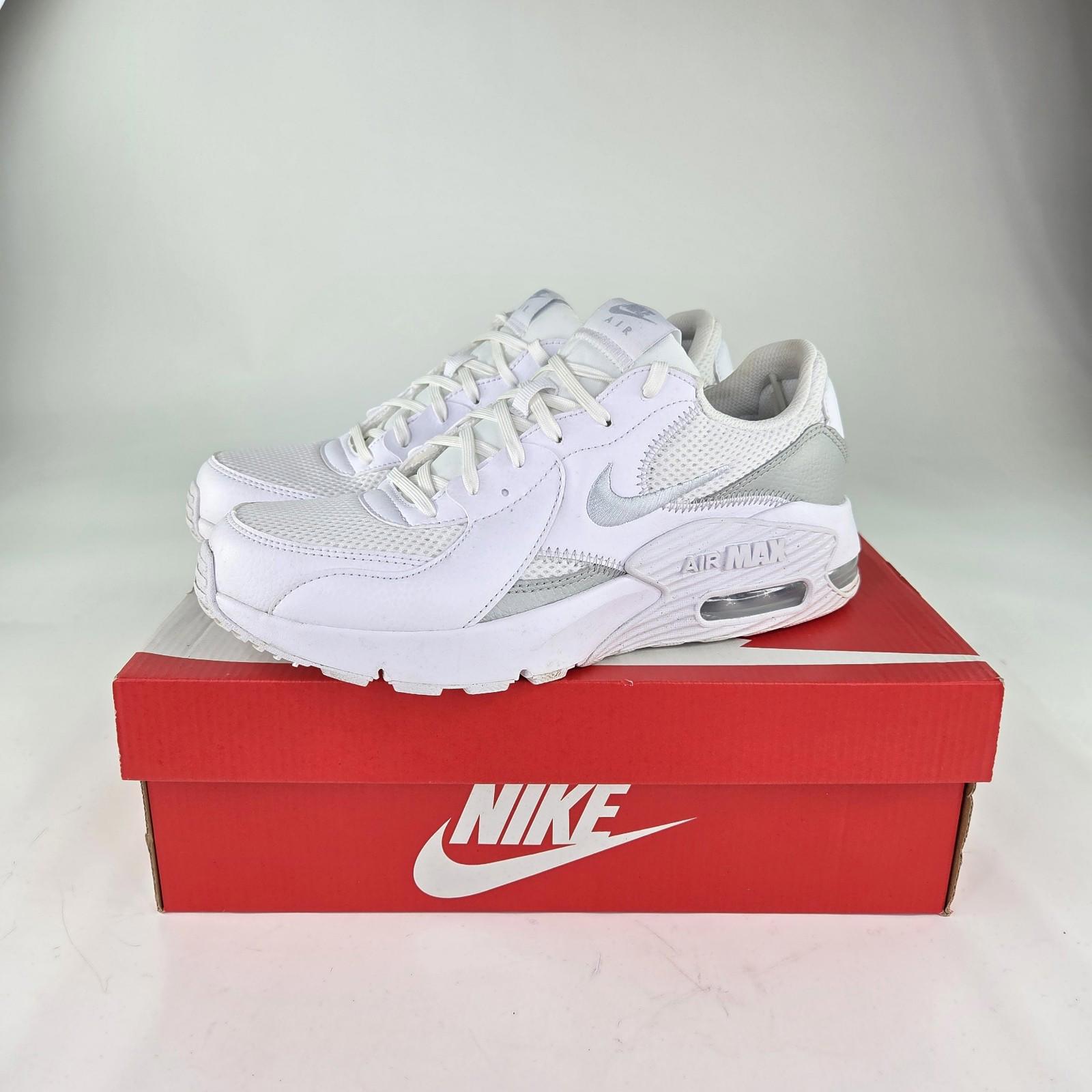 Nike Women's Air Max Excee Shoes US 9.5 CD5432-700 White / Chrome Sneakers