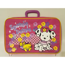 Spottie Dottie Sanrio Vtg Suitcase Luggage 1999 Zip Up Case Travel 19 x13 x5