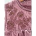 Anthropologie Floreat Halter Tank Top Velvet Burnout Women Size 0 XS Pink Fairy