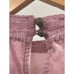 Anthropologie Floreat Halter Tank Top Velvet Burnout Women Size 0 XS Pink Fairy
