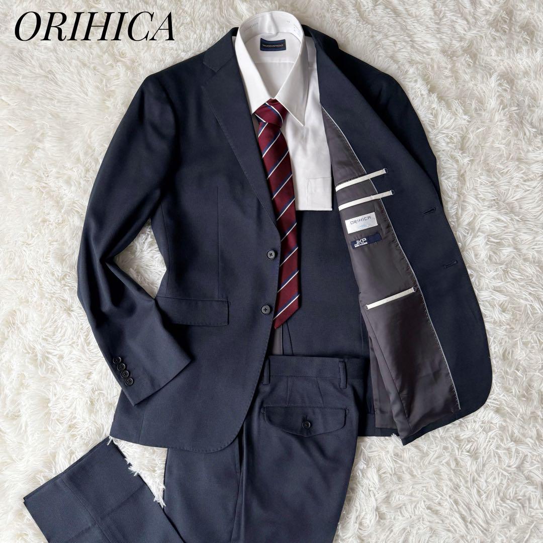ORIHICA Orihika Suit Set, Navy, Hand Washable, Lightweight, Size L Equivalent