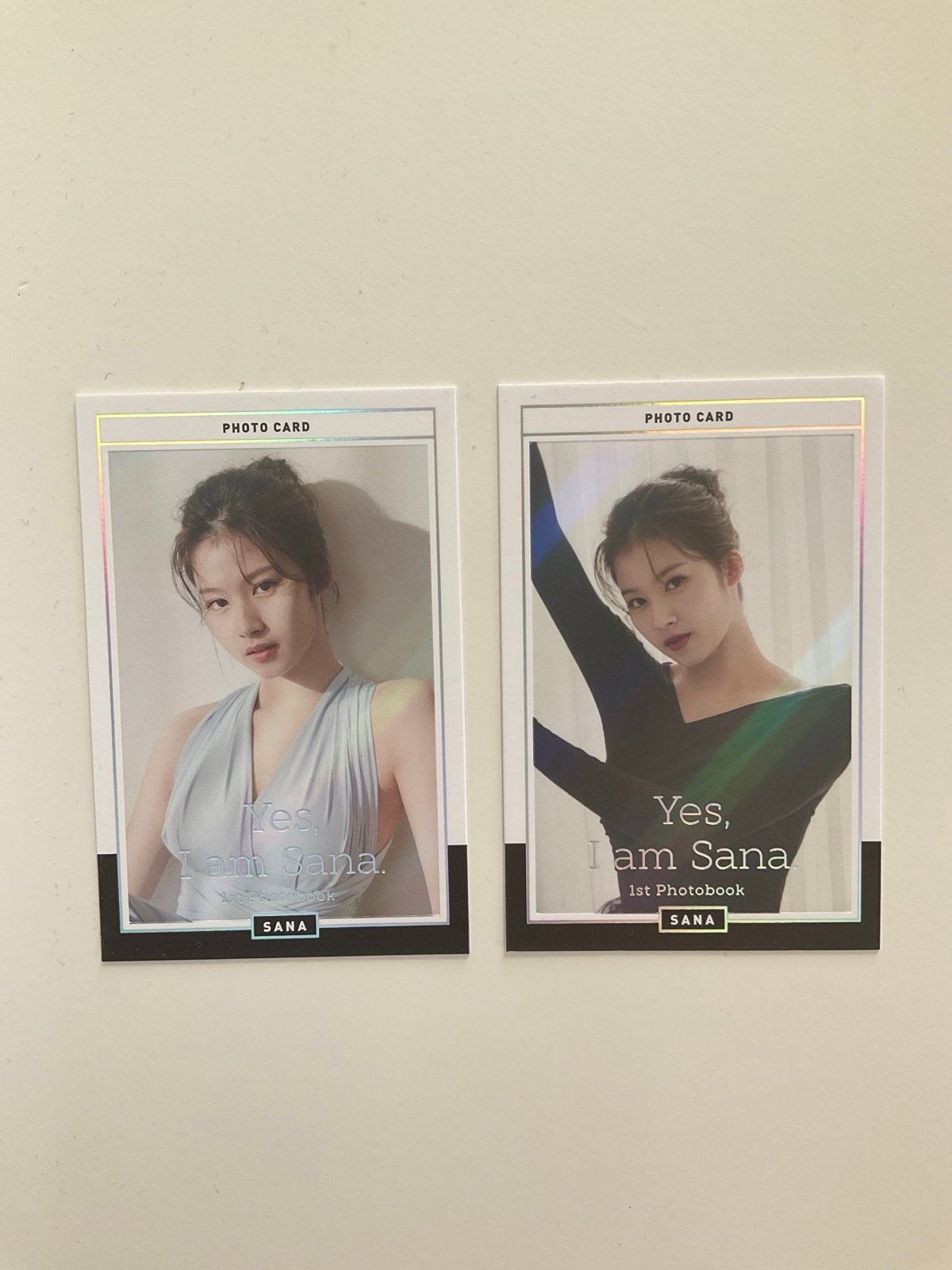 yes i am sana photocard set