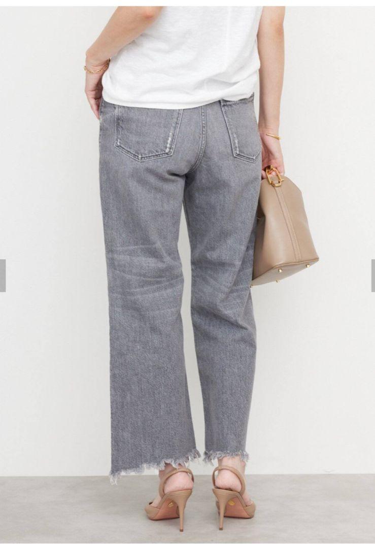 Deuxieme Classe Upper Heights THE TAYLOR CROP DENIM - detail