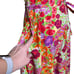 April Cornell Cotton Floral A Line Sleeveless Maxi Shirt Dress Size S Purple Red