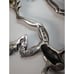 90s Signed Silver Dart Frog Earrings Vintage Rare Sterling Funky Forest Fun Boho