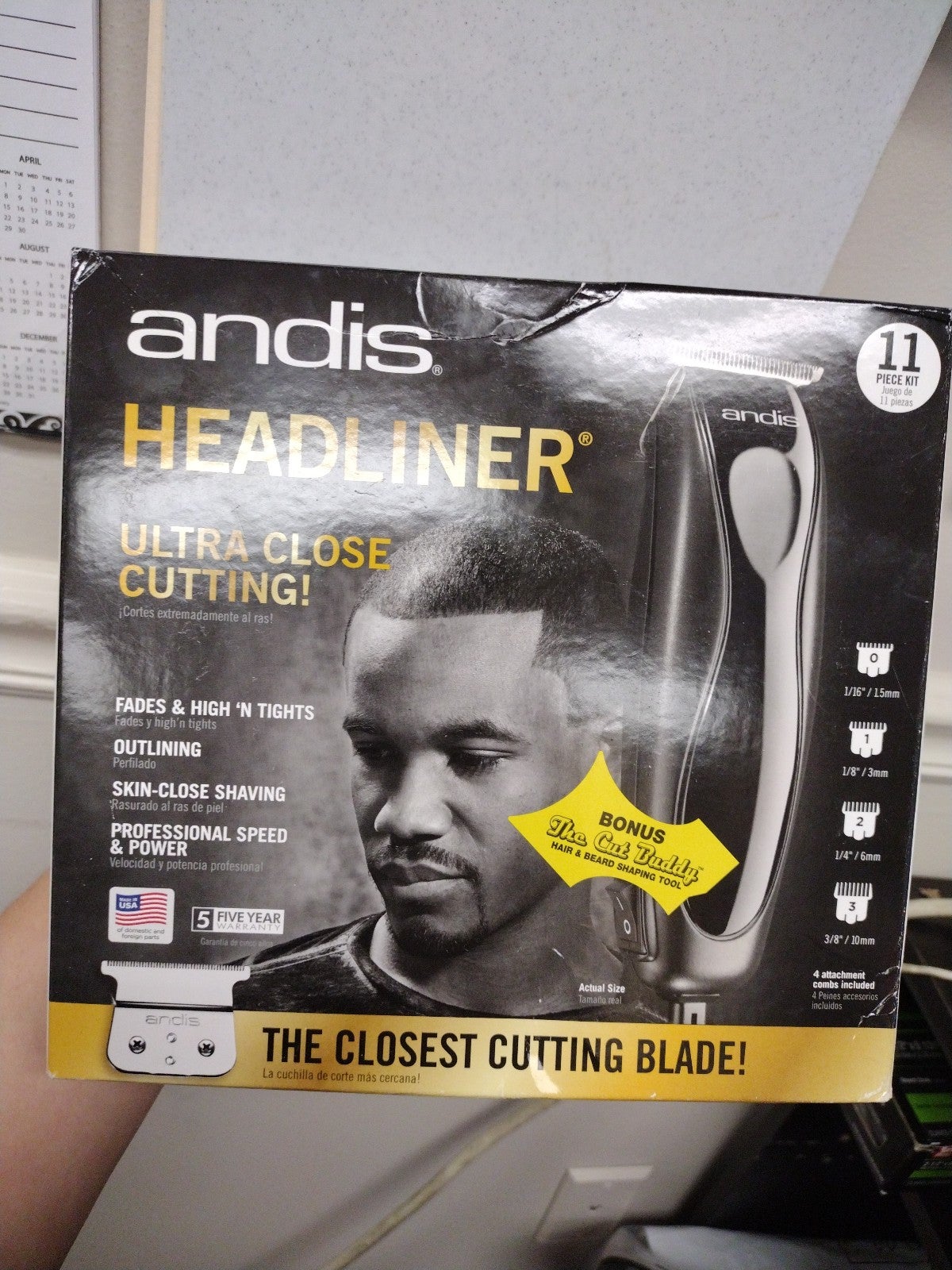 Andis headliner styling tools for professional