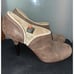 Diesel Mellana Vintage Y2K Distressed Leather Cutout Ankle Booties Heels Size 8
