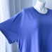 Athleta Bliss Dark Adonis Blue Short Sleeve Pullover Sweatshirt Women’s Size 2X