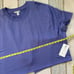 Athleta Bliss Dark Adonis Blue Short Sleeve Pullover Sweatshirt Women’s Size 2X