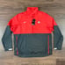 Nike Ohio State Buckeyes Men’s Red & Gray College Track Jacket Windbreaker Sz XL