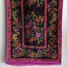 Oscar De La Renta Silk Scarf 52 x 11.5