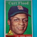 VG CONDITION 1958 Topps Rookie - Curt Flood (464) Cardinals Jr