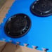 Old School Vintage York Barbell Standard Weight Plates 25lbs.(Two) 50lbs. Total