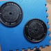Old School Vintage York Barbell Standard Weight Plates 25lbs.(Two) 50lbs. Total