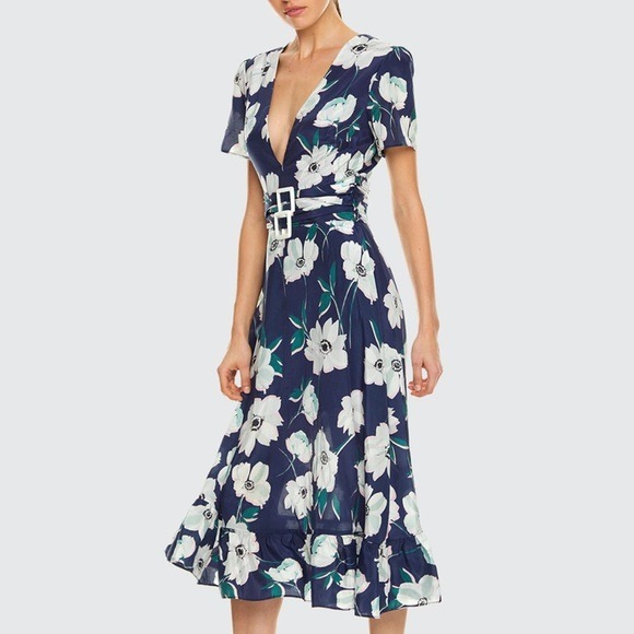 La Maison Talulah Full Bloom Midi dress