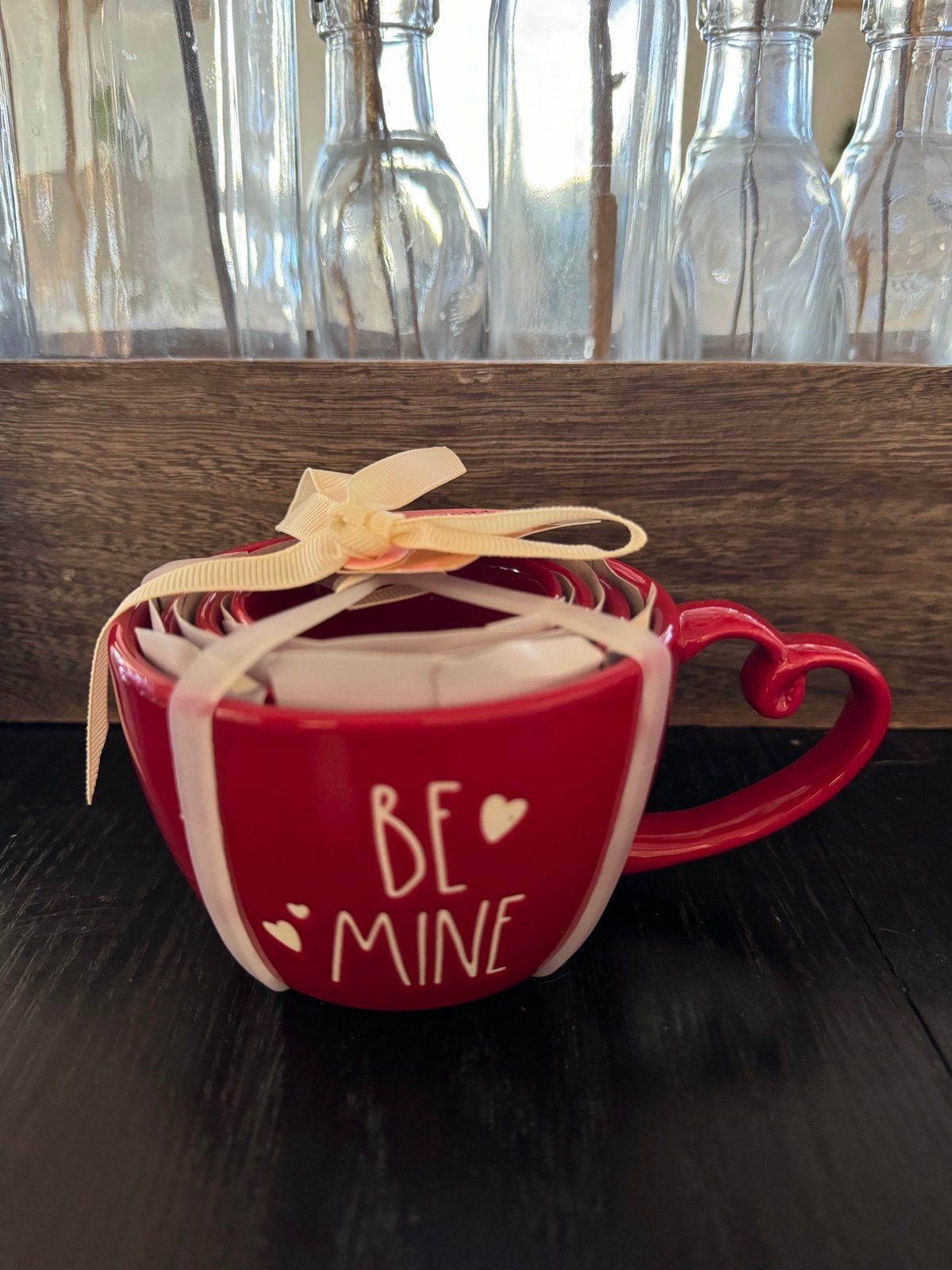 2024 Rae Dunn new release Valentine Measuring Cups