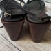 TIBI Wooden Block Heel Ankle Strap Sandal 39