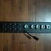 Dj equipment faceplate only with ports