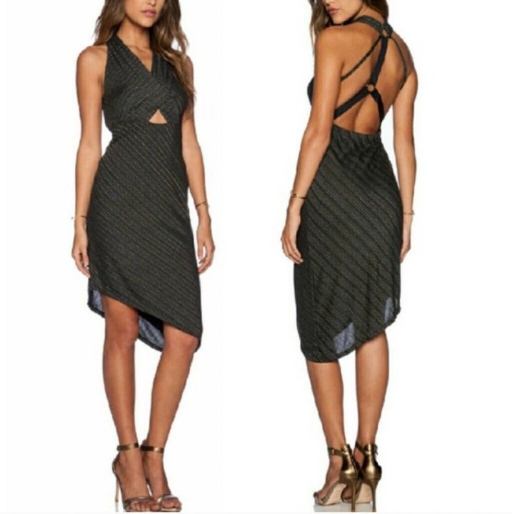 NWT FREE PEOPLE Temptress high-low dress