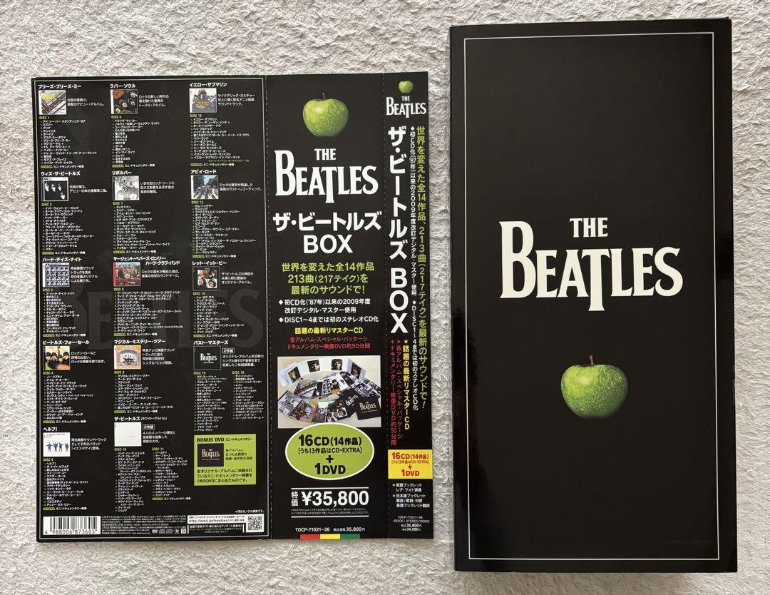 未開封レア★THE BEATLES BOX 16CD+1DVD 定価35800円 The Beatles Box 16CD+1DVD Japanese Edition