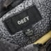 Obey Propaganda Jacket Men's Black Faded Button Down Hooded Size Medium M