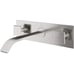 VIGO Titus 3.125 inch H Two Handle Bathroom Faucet in Brushed Nickel - Wall Moun