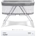 Rocking baby bassinet